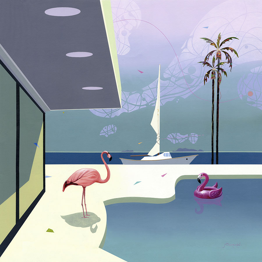 RELAX 14 ACRÍLICO SOBRE LIENZO 81X81 CM.